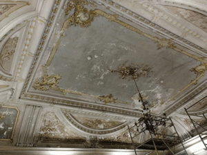 Amos Vianelli, restauro. Stato iniziale del sito. Chiesetta della fondazione Berardi Manzoni. Roncadelle (BS).